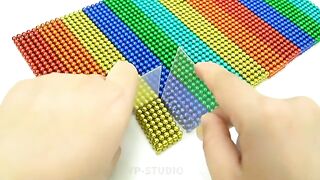 DIY How to Make Exposition Center from Magnetic Balls (Satisfying) - Magnetic Toys