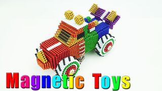 DIY - How to Make Terran Vehicles from Magnetic Balls (Satisfying) - Magnetic Balls Truck