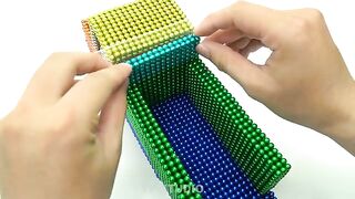 DIY - How to Make Ambulance Car from Magnetic Balls (Satisfying) - Magnetic Toys