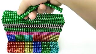 DIY - Build Amazing Girls Playground House with Magnetic Balls (Satisfying) - Magnetic Toys