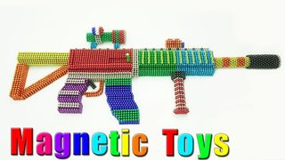 Building Rainbow Thermal Scoped AR with Magnetic Balls Satisfaction 100%  (ASMR & Relax video)