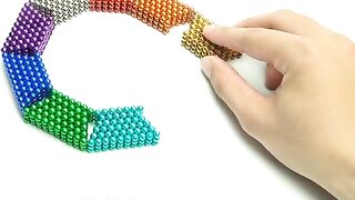 DIY - How to Make Marble Game Toys from Magnetic Balls (Learn Colors) - Magnetic Balls 4K