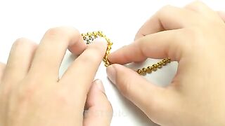 DIY - How to Make Marble Game Toys from Magnetic Balls (Learn Colors) - Magnetic Balls 4K