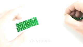DIY - How to Make a Car from Magnetic Balls (ASMR) - Magnetic Toys 4K