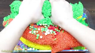 RELAXING With PIPING BAG & RAINBOW! Mixing Random into GLOSSY Slime ! Satisfying Slime #888