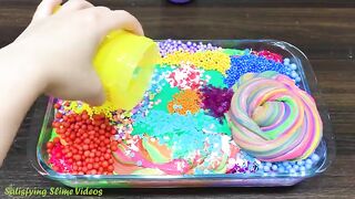 RELAXING With PIPING BAG! Mixing Random into GLOSSY Slime ! Satisfying Slime #878