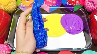 Mixing Makeup, Glitter and More into Glossy Slime! Satisfying Slime #870