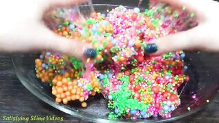 Making Crunchy Foam Slime With Piping Bags | GLOSSY SLIME | ASMR Slime Videos #868