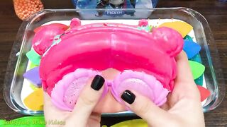 Mixing Makeup, Glitter and More into Glossy Slime! Satisfying Slime #867