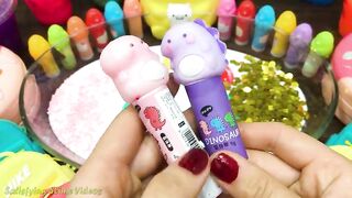 Mixing Makeup, Glitter and More into Glossy Slime! Satisfying Slime #864