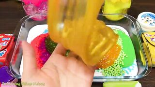 Mixing Makeup, Glitter and More into Glossy Slime! Satisfying Slime Video #863