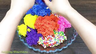 Making Crunchy Foam Slime With Piping Bags | GLOSSY SLIME | ASMR Slime Videos #860