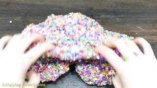 Making Crunchy Foam Slime With Piping Bags | GLOSSY SLIME | ASMR Slime Videos #860