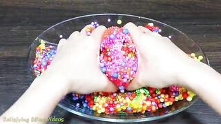 Making Crunchy Foam Slime With Piping Bags | GLOSSY SLIME | ASMR Slime Videos #855