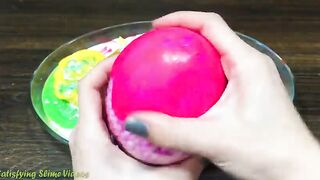 Mixing Makeup, Glitter and More into Glossy Slime ! Satisfying Slime Video #841