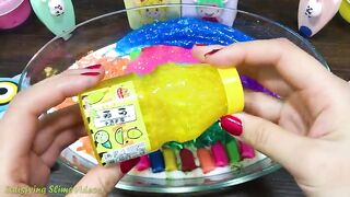Mixing Makeup, Glitter and More into Glossy Slime ! Satisfying Slime Video #839