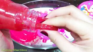 Mixing Makeup, Glitter and More into Glossy Slime ! Satisfying Slime Video #835