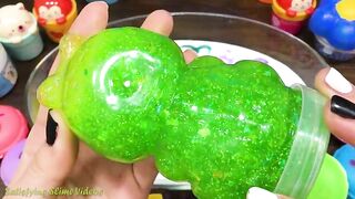 Mixing Makeup, Glitter and More into Glossy Slime ! Satisfying Slime Video #832