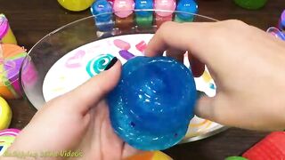Mixing Makeup, Glitter and More into Glossy Slime ! Satisfying Slime Video #829