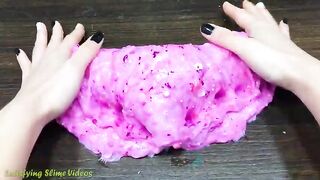 OWL BLUE vs PINK! Mixing Makeup, Glitter and More into Glossy Slime ! Satisfying Slime Video #827