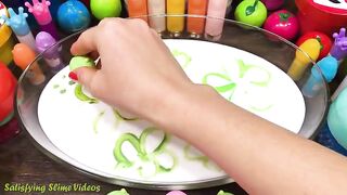 Mixing Makeup, Glitter and More into Glossy Slime ! Satisfying Slime Video #826