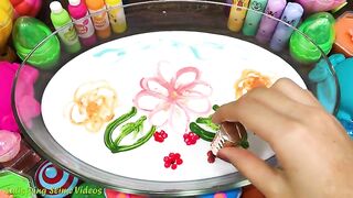 Mixing Makeup, Glitter and More into Glossy Slime ! Satisfying Slime Video #825