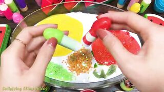 Mixing Makeup, Glitter and More into Glossy Slime ! Satisfying Slime Video #819