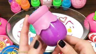 Mixing Makeup, Glitter and More into Glossy Slime ! Satisfying Slime Video #814