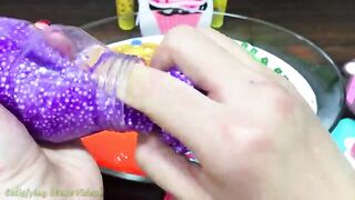 Mixing Makeup, Glitter and More into Glossy Slime ! Satisfying Slime Video #812