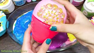 Mixing Makeup, Glitter and More into Glossy Slime ! Satisfying Slime Video #811
