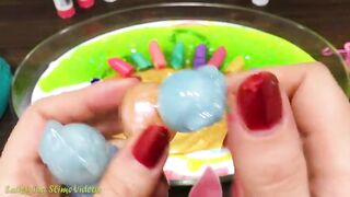 Mixing Makeup, Glitter and More into Glossy Slime ! Satisfying Slime Video #805