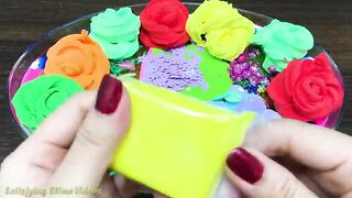 Mixing Makeup, Glitter and More into Glossy Slime ! Satisfying Slime Video #787