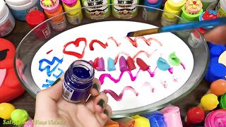 Mixing Makeup, Glitter and More into Glossy Slime ! Satisfying Slime Video #785
