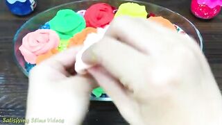 Mixing Makeup, Glitter and More into Glossy Slime ! Satisfying Slime Video #784