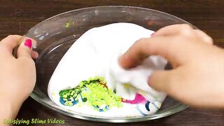 Mixing Makeup, Glitter and More into Glossy Slime ! Satisfying Slime Video #783