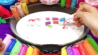 Mixing Makeup, Glitter and More into Glossy Slime ! Satisfying Slime Video #779