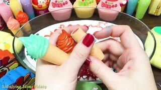 FROZEN Slime! Mixing Makeup, Glitter and More into Glossy Slime ! Satisfying Slime Video #778