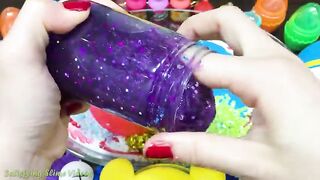 FROZEN Slime! Mixing Makeup, Glitter and More into Glossy Slime ! Satisfying Slime Video #776