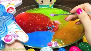 FROZEN Slime! Mixing Makeup, Glitter and More into Glossy Slime ! Satisfying Slime Video #775