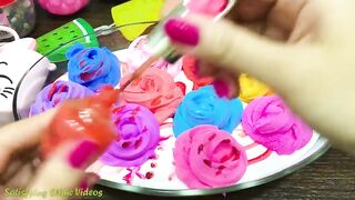 Mixing Makeup, Glitter and More into Glossy Slime ! Satisfying Slime Video #768