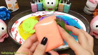 Mixing Makeup, Glitter and More into Glossy Slime ! Satisfying Slime Video #764