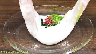 Mixing Random Things into Glossy Slime ! Satisfying Slime Video #755