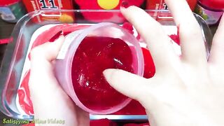 RED RABBIT Slime! Mixing Random Things into Glossy Slime ! Satisfying Slime Video #754