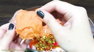 HALLOWEEN Slime! Mixing Makeup, Clay and More into Glossy Slime ! Satisfying Slime Video #752