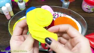 Mixing Makeup, Clay and More into Glossy Slime ! Satisfying Slime Video #751