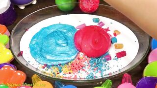 Mixing Makeup, Clay and More into Glossy Slime ! Satisfying Slime Video #748