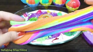 Mixing Makeup, Clay and More into Glossy Slime ! Satisfying Slime Video #746