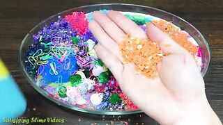 Mixing Makeup, Clay and More into Glossy Slime ! Satisfying Slime Video #745