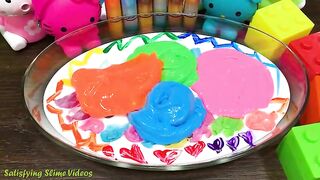 Mixing Makeup, Clay and More into Glossy Slime ! Satisfying Slime Video #742