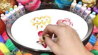 Mixing Makeup, Clay and More into Glossy Slime ! Satisfying Slime Video #735